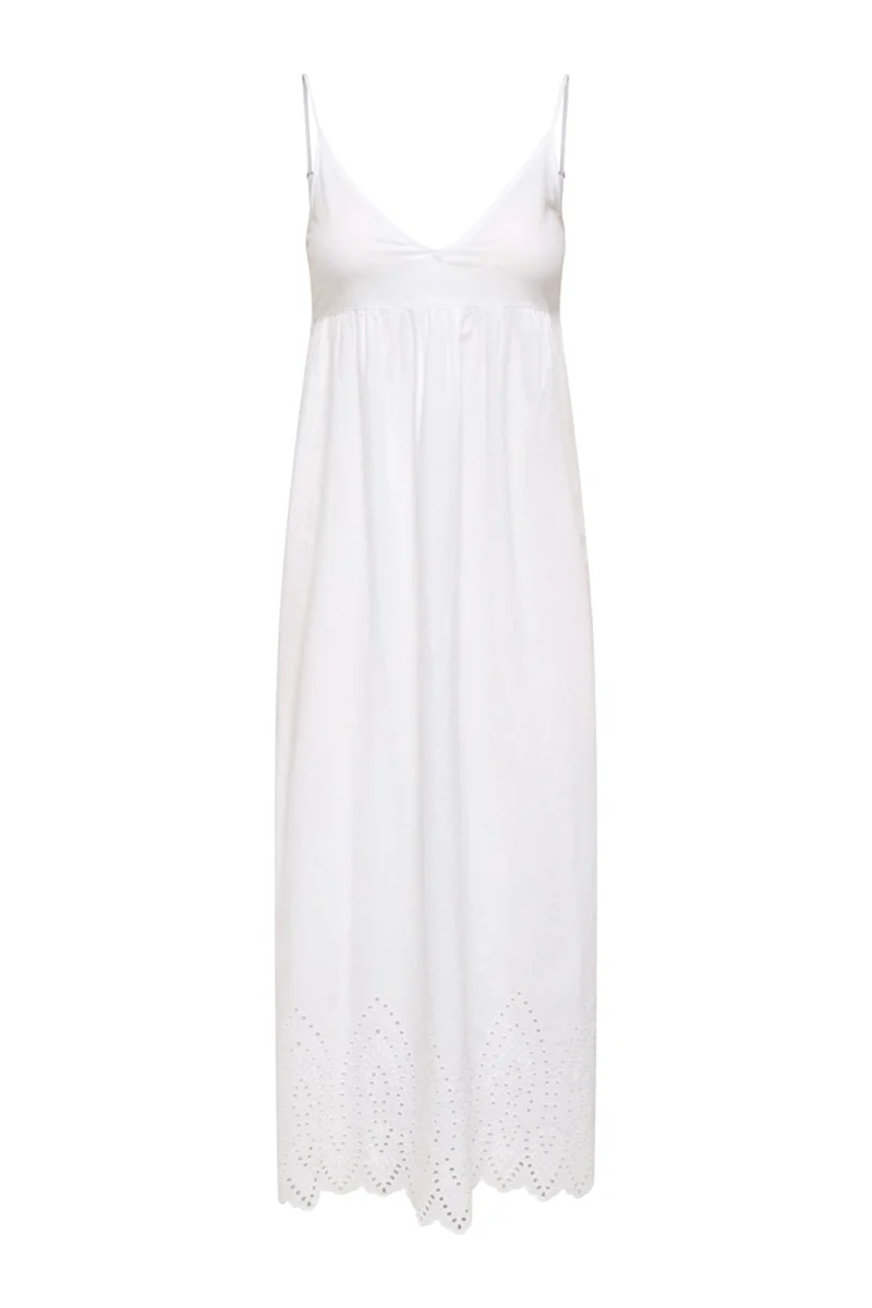 Рокля Onltulum Emb Long Strap 15369128 11-0601 TCX bright white