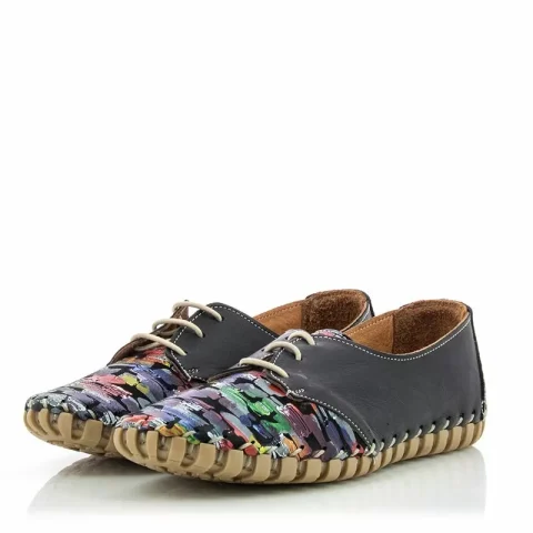 Дамски Ежедневни VERONELA – 398.2017.2 R57 BLACK MULTI — снимка 5