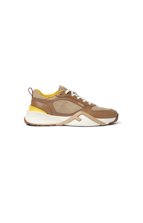 Flow Trainers in Light Brown