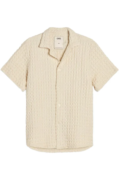 Риза Ecru Cuba Waffle 7006 01 multicolor