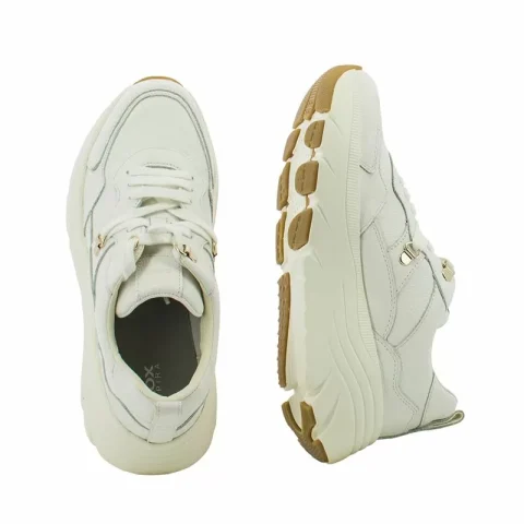 Дамски Сникърс GEOX – D36UFE D DIAMANTA WHITE — снимка 5