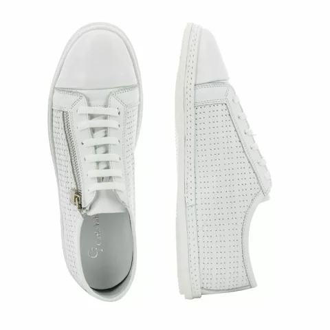 Дамски Ежедневни CARLO FABIANI – 359.3007 WHITE — снимка 5