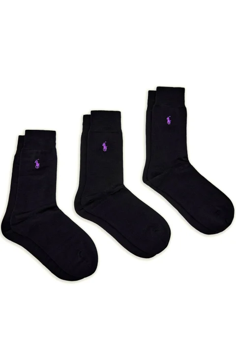 Чорапи (Pack of 2) Mercerized-Socks 449653635005 001 black — снимка 2