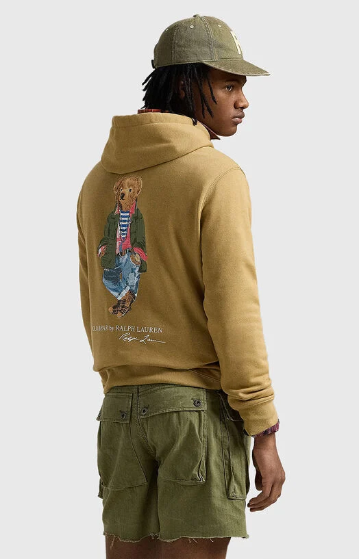 Суитшърт с качулка и Polo Bear принт — снимка 3
