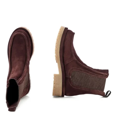 Дамски Равни Боти CARLO FABIANI – 252-22981 COCONUT SUEDE — снимка 5