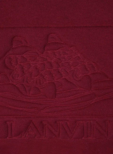 Суитшърт с контрастни детайли Lanvin Kids — снимка 3