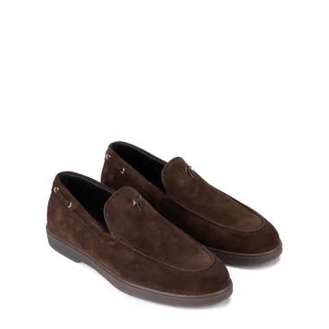 Мъжки кафяви мокасини Berth Giuseppe Zanotti — снимка 8
