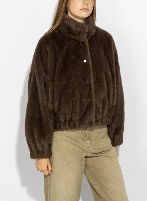 Яке 'Fluffy-texture' Weekend Max Mara Wkdanemone — снимка 4