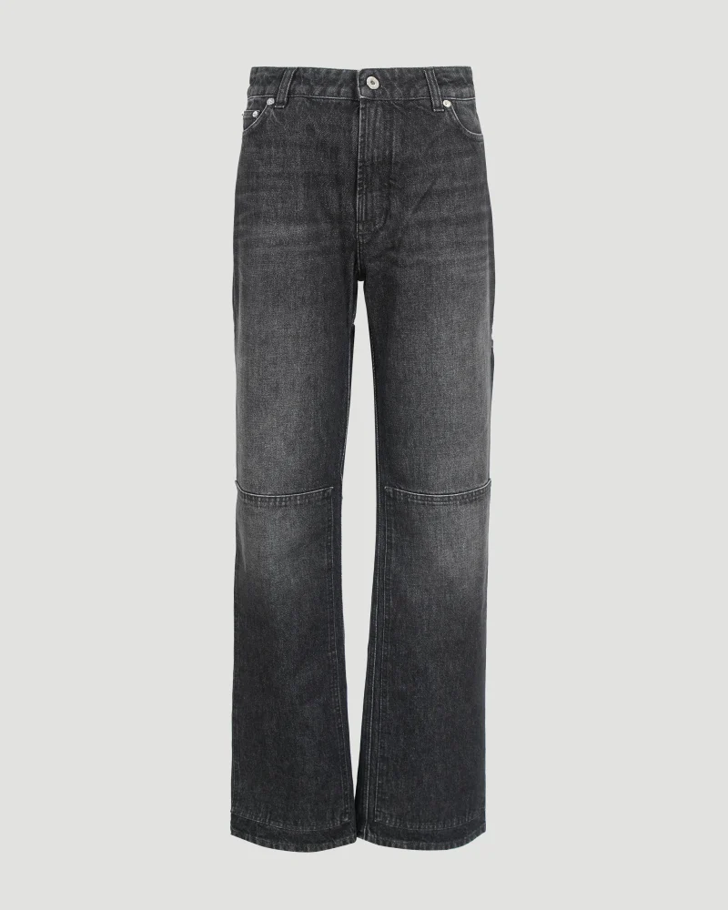 The Black Cut-Out Jeans