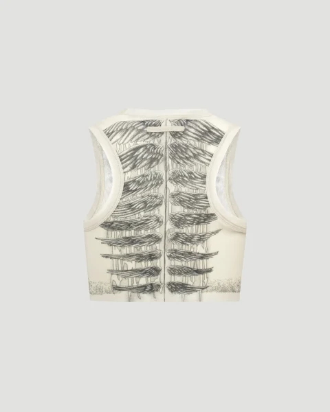 The Tattoo Mariniere Crop Top — снимка 5