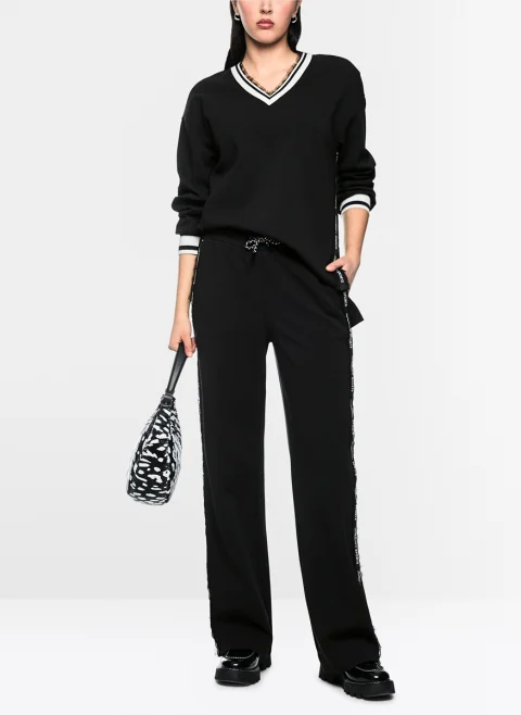 Суитшърт с дантела Marc Cain Sports — снимка 8
