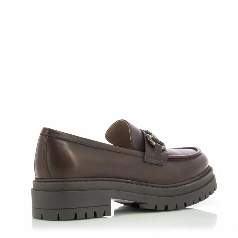 Дамски Лоуфър NERO GIARDINI – I411410D BEIGE — снимка 2