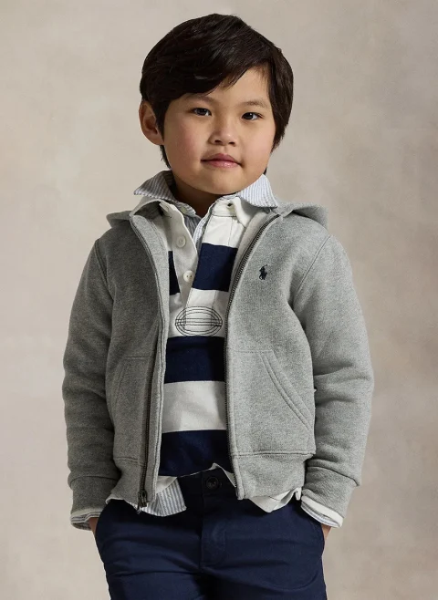 Суитшърт с качулка Ralph Lauren Kids 2-7 — снимка 2