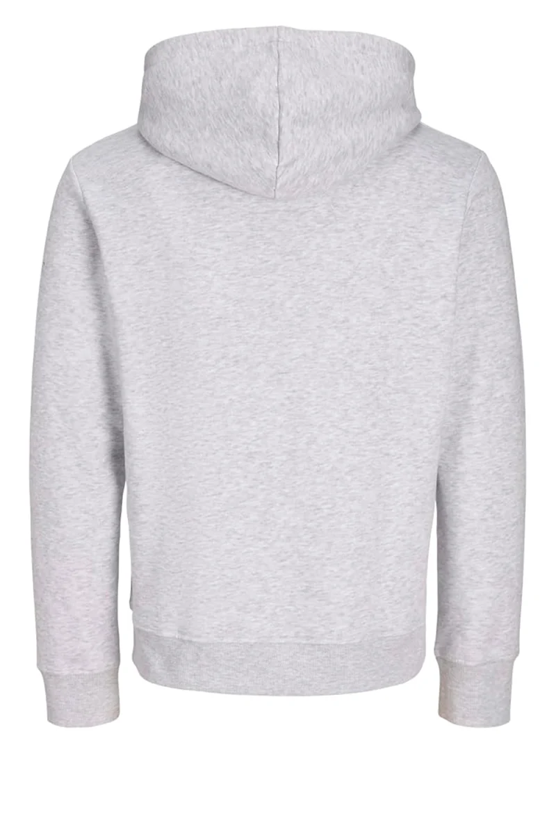 Суичър Jjbuster Hood Bts 12298423 BS000107 white melange — снимка 2