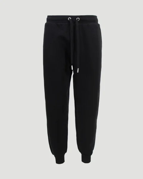 Cotton Ami de Coeur Sweatpants in Black