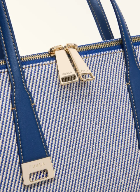 Furla Olivia 'Tote Bag' Toni Indigo L — снимка 2