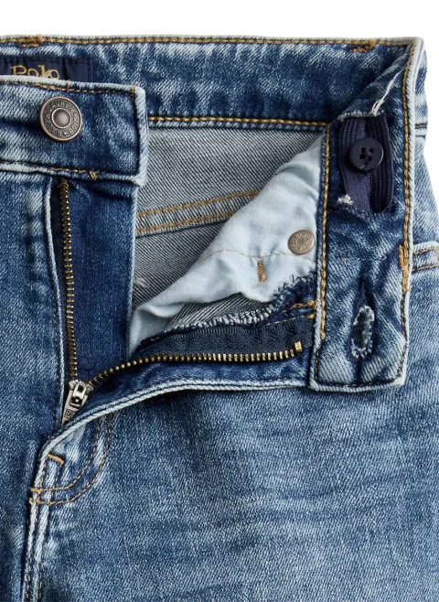 Разкроен деним Ralph Lauren Kids 7-16 — снимка 3