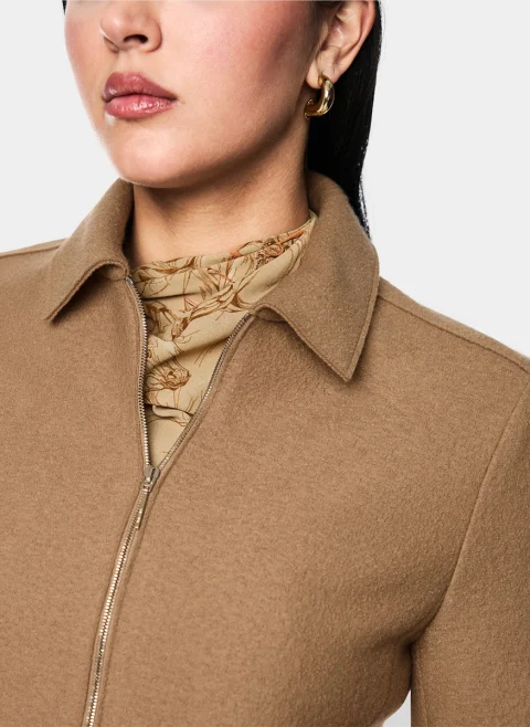 Яке от вълна със скъсена дължина Marc Cain Collections — снимка 4
