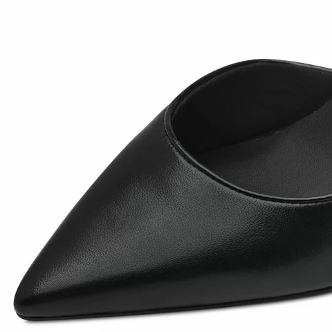 Токчета TAMARIS – 1-22438-44-003 BLACK LEATHER — снимка 4