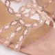 Дамски розови сандали с ток Alma En Pena — снимка 4
