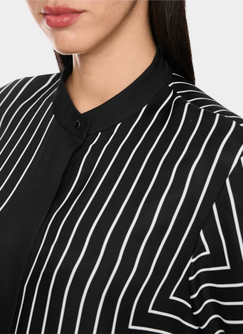 Миди рокля с коприна Marc Cain Collections — снимка 4