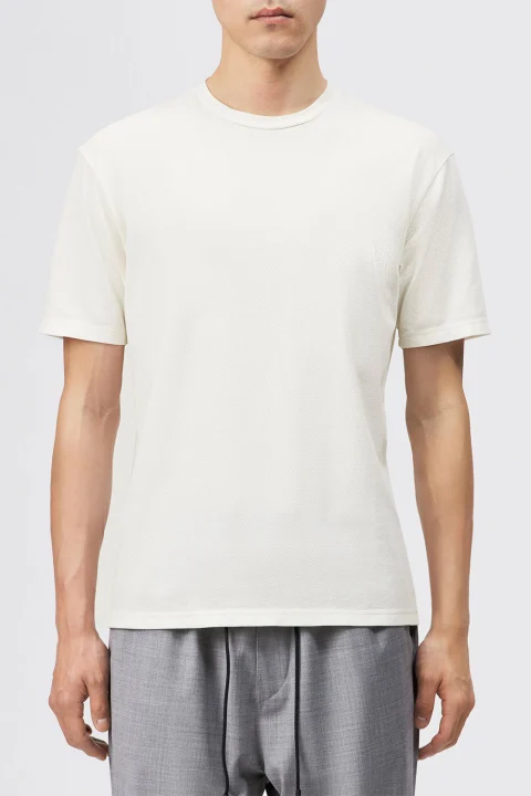 T-Shirt ERICKO-520126 1930-off white — снимка 2
