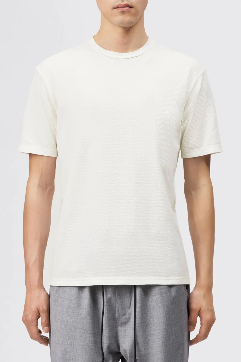 T-Shirt ERICKO-520126 1930-off white — снимка 2