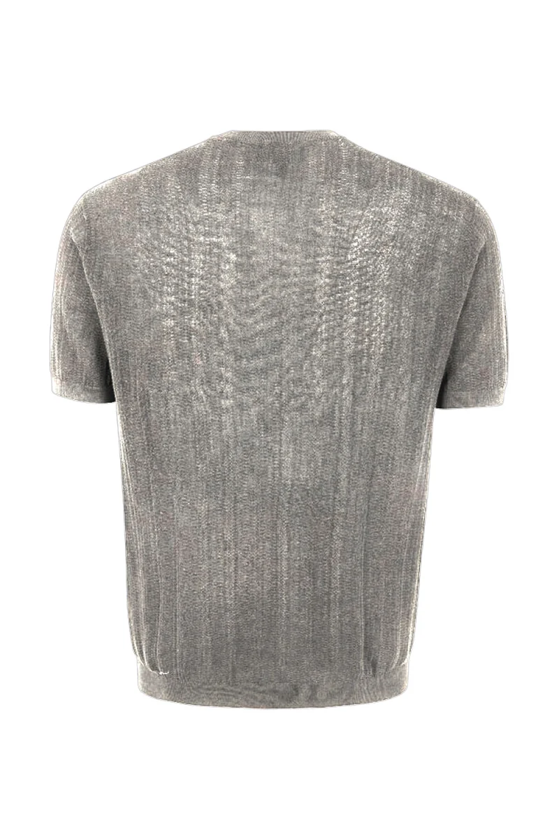 T-Shirt EM004740AF23761 O8003 medium grey melange — снимка 2