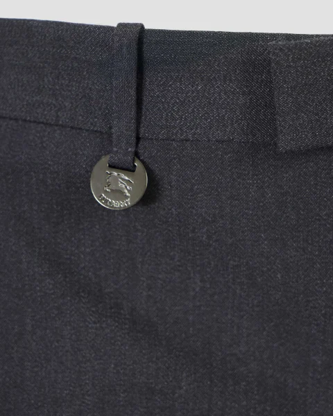 Check Wool Cashmere Tailored Trousers — снимка 3