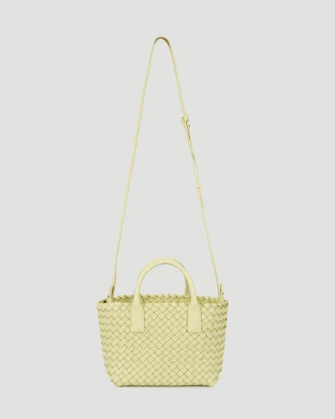 Mini Cabat Bag in Butter Gold — снимка 3