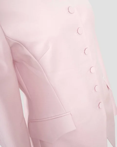 Single-Breasted Buttoned Jacket — снимка 2