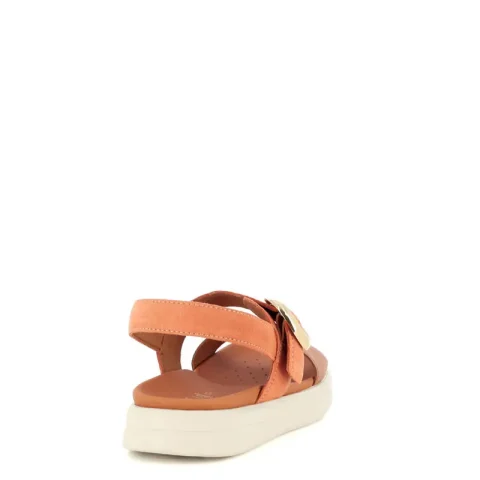 Дамски Равни Сандали GEOX – D65PAA D XAND 2S PEACH/BEIGE — снимка 2