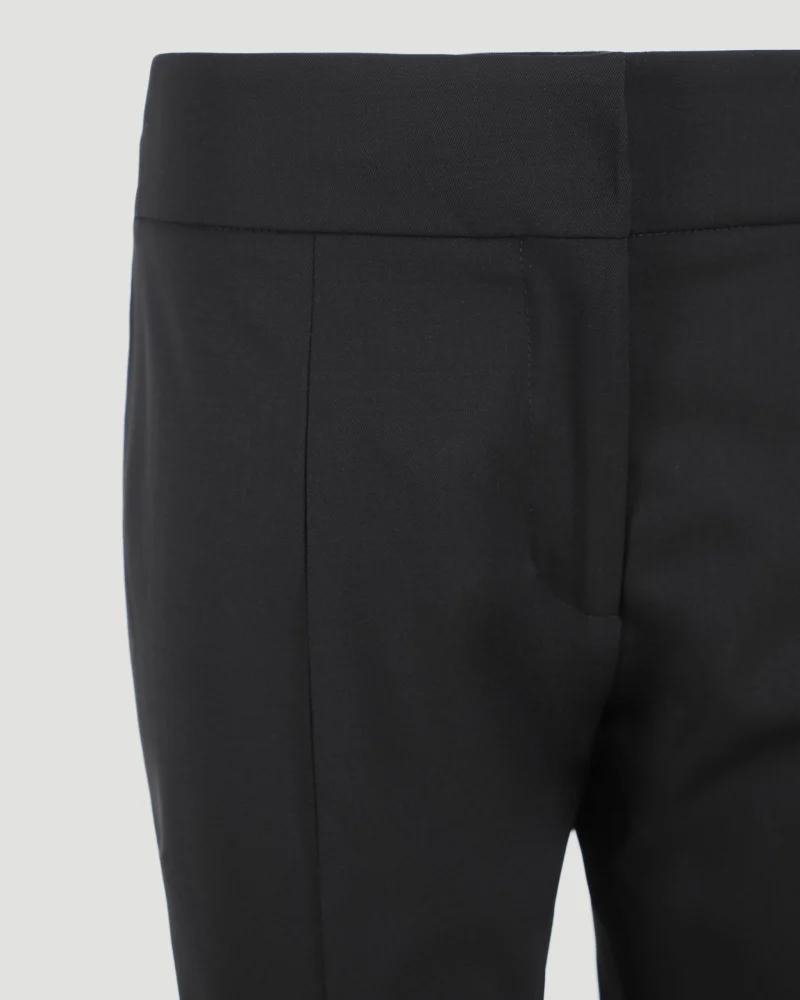 Tapered Trousers in Technical Wool — снимка 3