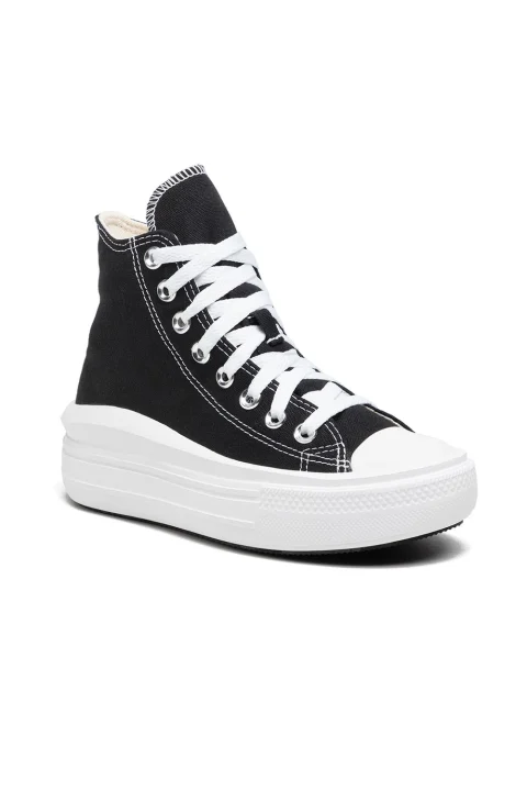 Sneakers Chuck Taylor All Star Move 568497C 001-black/natural ivory/white — снимка 2
