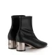 Дамски черни боти Casadei — снимка 4