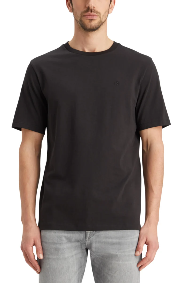 T-Shirt Core-Logo 179191 0008 black — снимка 2