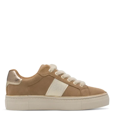 Дамски Сникърс TAMARIS – 1-23724-42-371 CAMEL SUEDE — снимка 2
