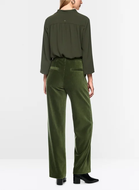 Панталон от рипсено кадифе 'Wukari' Marc Cain Collections — снимка 9