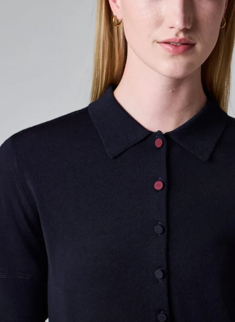 Полошърт от мерино Paul Smith — снимка 4