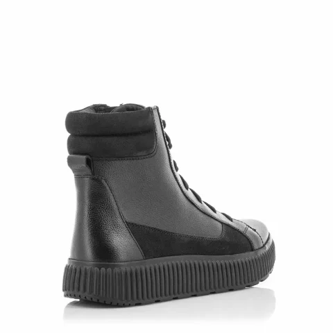 Дамски Спортни Боти GEOX – D46XFC D GRAISY BLACK — снимка 2