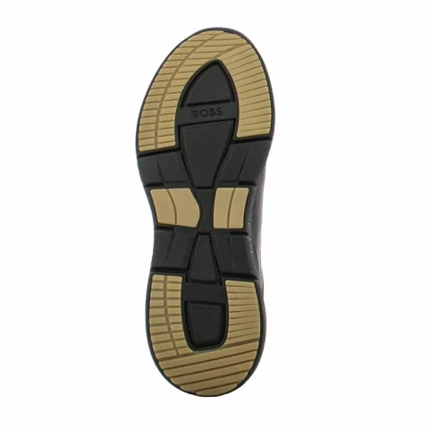 Мъжки Сникърс BOSS – 50552902 TITANIS SLON LTGRMX BLACK — снимка 4