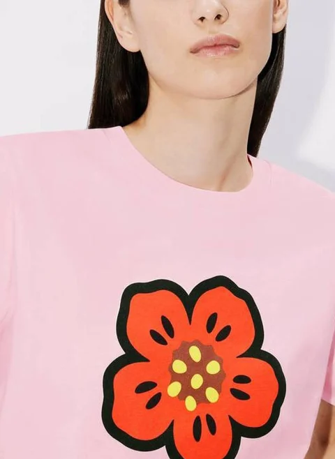 Тишърт с принт 'Boke Flower' Kenzo — снимка 4