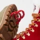 Дамски червени боти с косъм Brenda New Italia Shoes — снимка 3