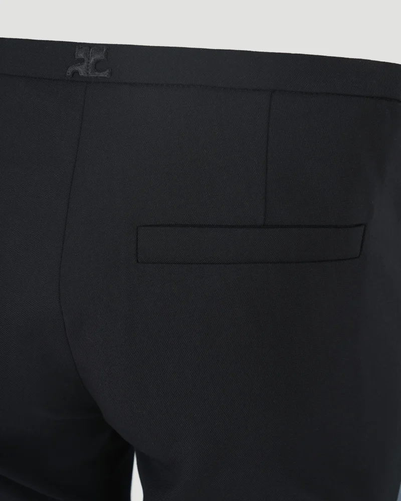 Wool Tailored Tube Pants — снимка 3