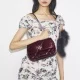 Дамска чанта бордо Kira Diamond TORY BURCH — снимка 4