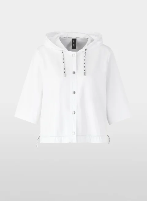 Късо яке с качулка Marc Cain Sports — снимка 5