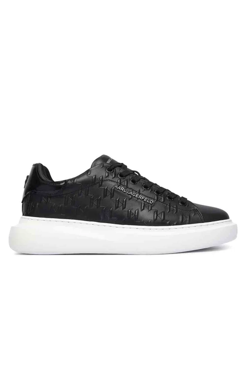 Sneakers Kore Monogram Emboss Lo KL56549K 000-black lthr