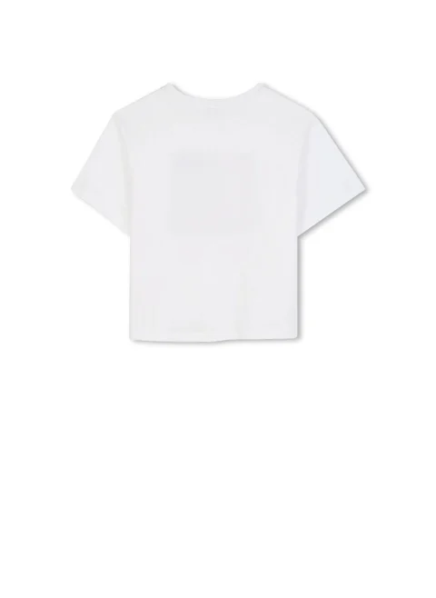 Тишърт с капси Lanvin Kids — снимка 2