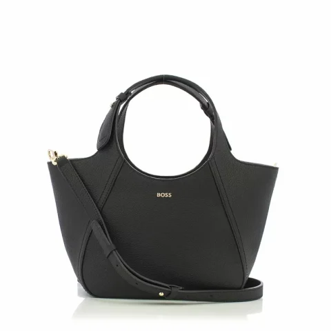 Ежедневни Чанти BOSS – 50552118 LENAH SMALL TOTE BLACK — снимка 4