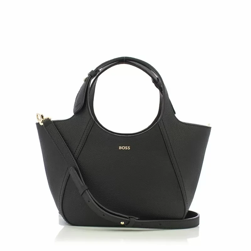 Ежедневни Чанти BOSS – 50552118 LENAH SMALL TOTE BLACK — снимка 4